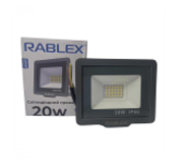 LED-Прожектор світодіодний Rablex 20W IP66 (RB520) /80/