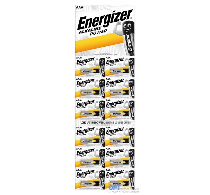Батарейка ENERGIZER AAA Alk Power multiblister уп. 12шт.