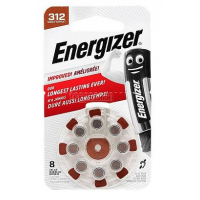 Батарейка ENERGIZER Zinc Air 312 DP- уп. 8 шт.