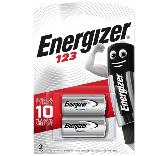 Батарейка ENERGIZER 123 Lithium Photo уп. 2шт.