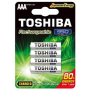В ассортименте появились аккумуляторы TOSHIBA AA 2600 мАh и ААА 950 мАh.