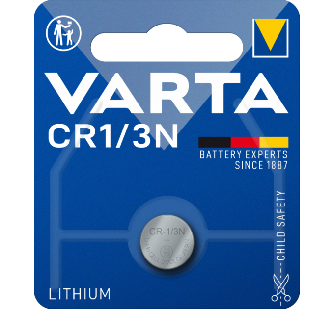 Батарейка VARTA CR 1/3 N BLI 1 шт
