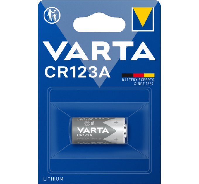 Батарейка VARTA CR 123A BLI 1 шт
