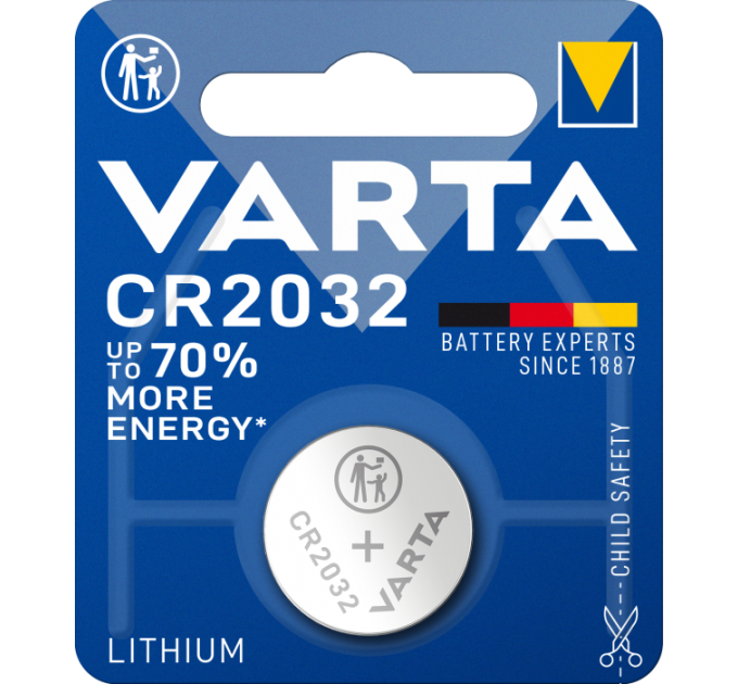 Батарейка VARTA CR 2032 BLI 1 шт