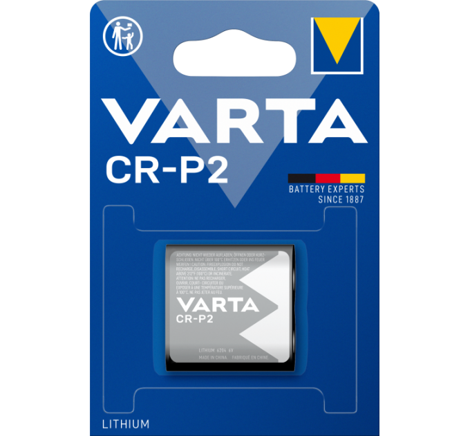 Батарейка VARTA CR P2 BLI 1 шт