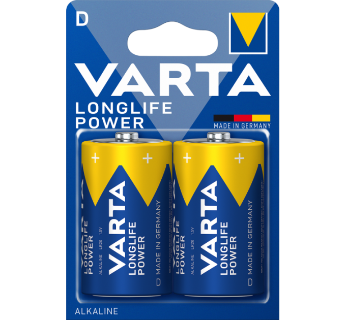 Батарейка VARTA LONGLIFE POWER D BLI 2 шт