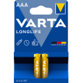 Батарейка VARTA LONGLIFE AAA BLI 2 шт