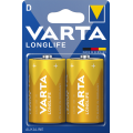 Батарейка VARTA LONGLIFE D BLI 2 шт