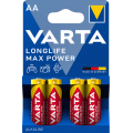 Батарейка VARTA LONGLIFE MAX POWER AA BLI 4 шт
