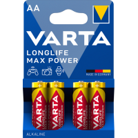 Батарейка VARTA LONGLIFE MAX POWER AA BLI 4 шт