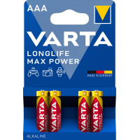 Батарейка VARTA LONGLIFE MAX POWER AAA BLI 4 шт