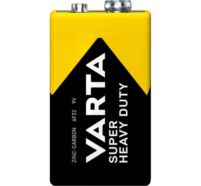Батарейка VARTA SUPERLIFE 6F22 FOL 1 шт