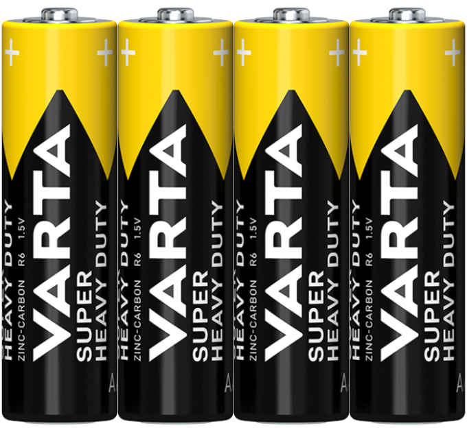 Батарейка VARTA SUPERLIFE AA FOL 4 шт