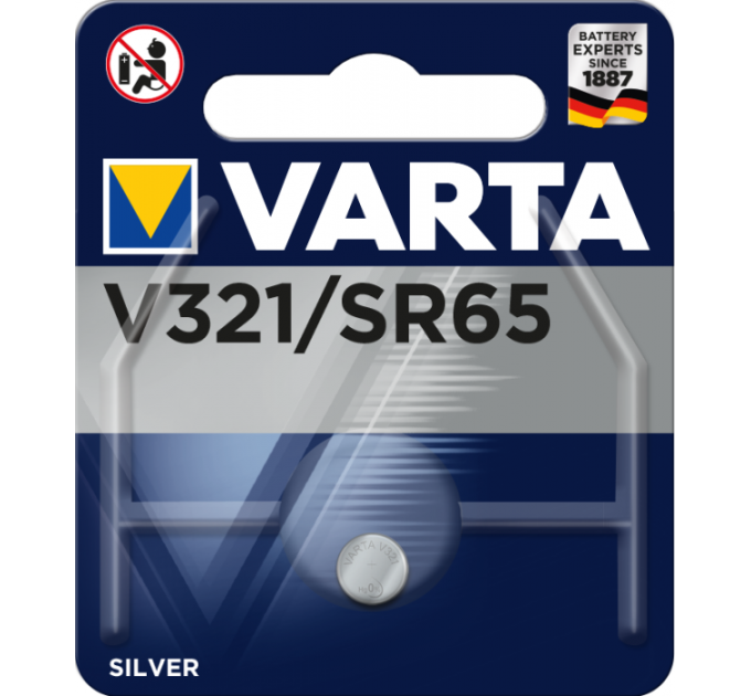 Батарейка VARTA V 321 1 шт