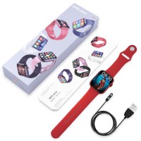 Apl Watch Series 6 M16 PLUS, 44mm Aluminium, голосовой вызов, red