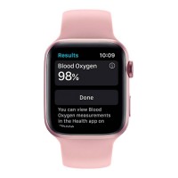Apl Watch Series 6 HW22 PLUS, WearfitPro, 44mm, Aluminium, беспроводная зарядка, голосовой вызов, pink
