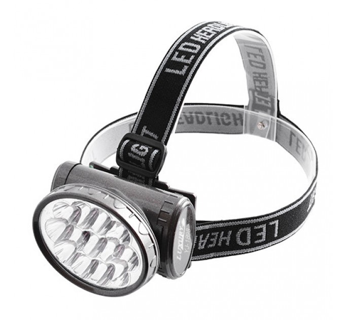 Фонарь налобный Luxury 1898, 13LED, Li-Ion аккумулятор, ЗУ 220V