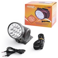 Фонарь налобный Luxury 1898, 13LED, Li-Ion аккумулятор, ЗУ 220V