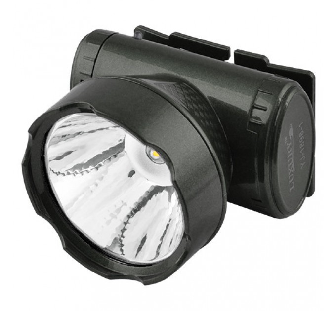 Фонарь налобный Luxury 1898, 1W, Li-Ion аккумулятор, ЗУ 220V
