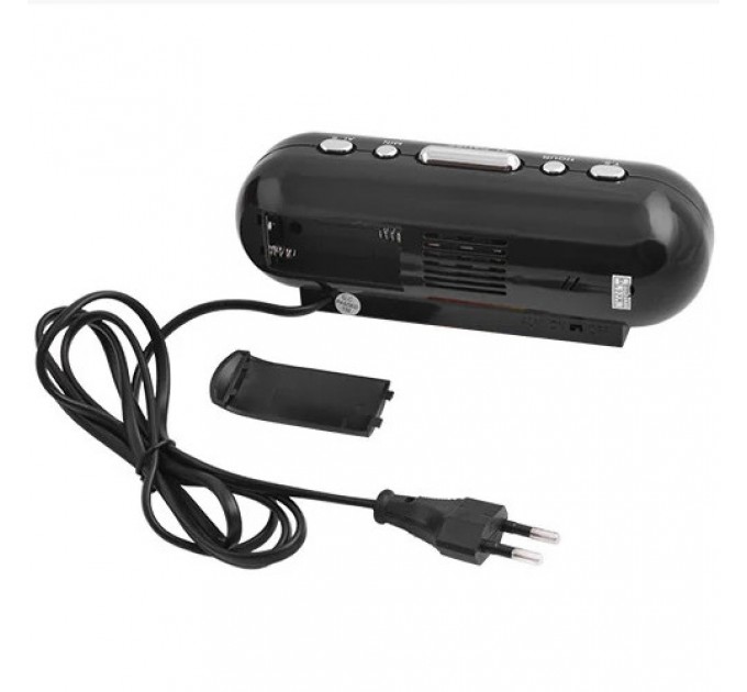 Часы сетевые VST-716-2 зеленые, 220V