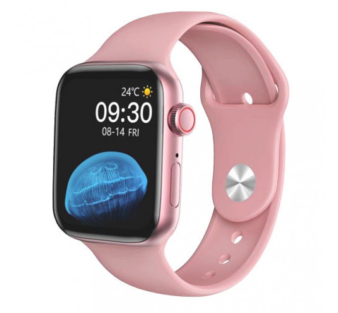 Apl Watch Series 6 HW22, 44mm Aluminium, голосовой вызов, pink