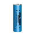 Аккумулятор литий-ионный Quantum Li-ion ICR18650, 2000mAh, 0.5-1С, с клеммным выступом, 1шт / уп