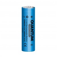 Аккумулятор литий-ионный Quantum Li-ion ICR18650, 2000mAh, 0.5-1С, с клеммным выступом, 1шт / уп