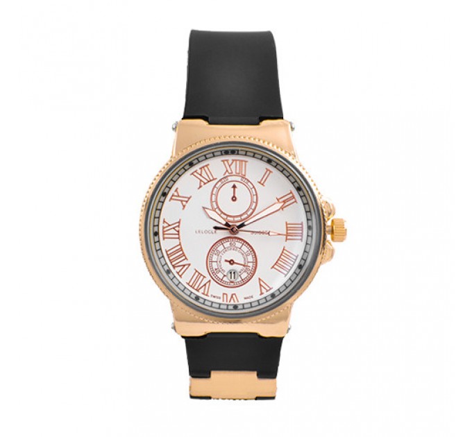 Часы наручные 6600B Lelocle White G-Bk