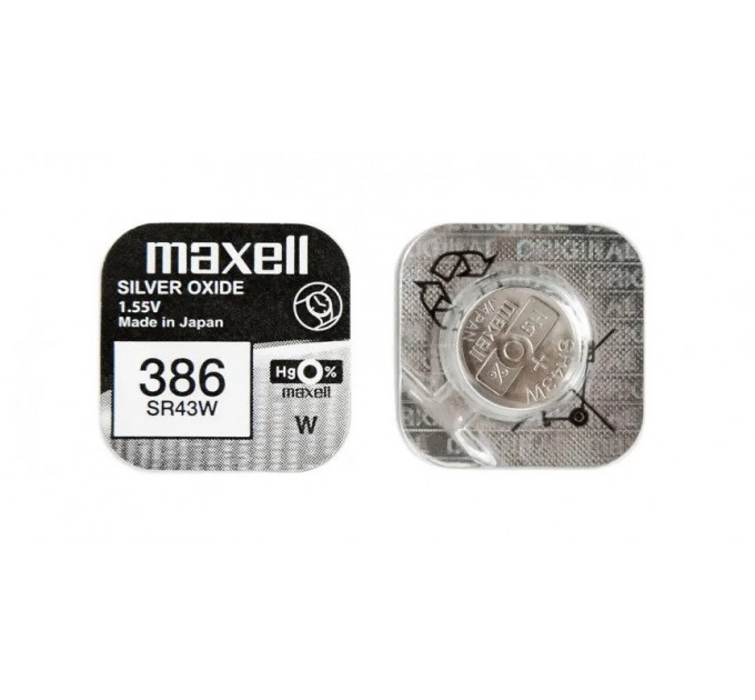 Серебряно-оксидная батарейка Maxell 