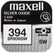Серебряно-оксидная батарейка Maxell 