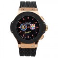 Часы наручные 6289 Hudlot (Barcelona) Black G-Bk