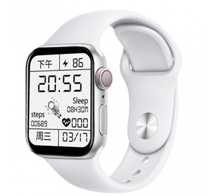 Smart Watch Series 6 Z32 PRO, 44mm Aluminium, 2 ремешка, red/white