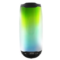 Bluetooth-колонка PULSE 4, Full lightshow, speakerphone, радио, PowerBank, black