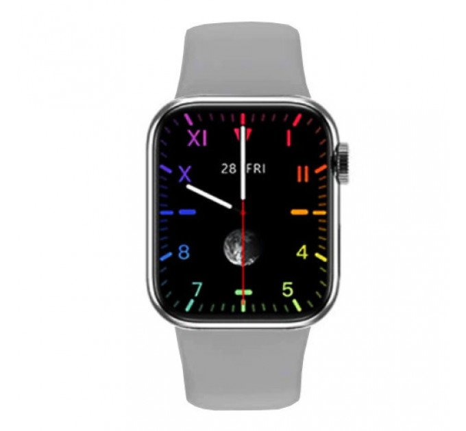 Smart Watch M16 mini, WearfitPro, 38mm Aluminium, голосовой вызов, silver