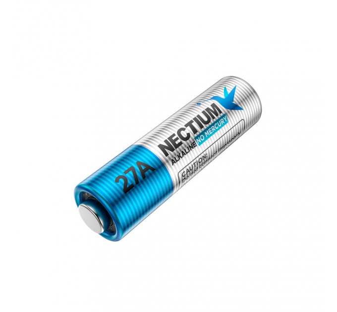Щелочная батарейка Nectium Alkaline A27 12V 1шт/уп blister
