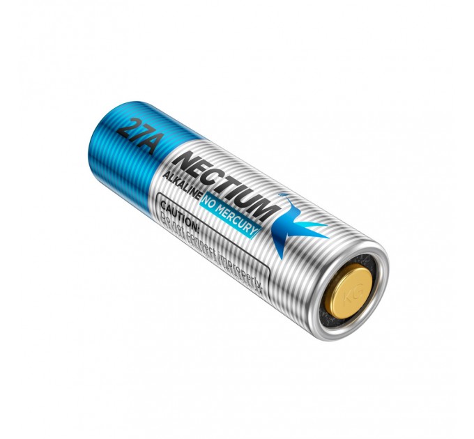 Щелочная батарейка Nectium Alkaline A27 12V 1шт/уп blister
