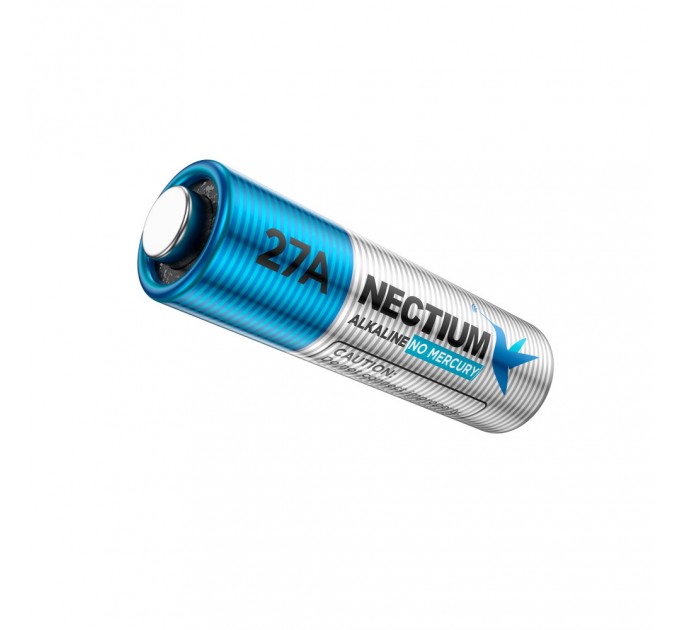 Щелочная батарейка Nectium Alkaline A27 12V 1шт/уп blister