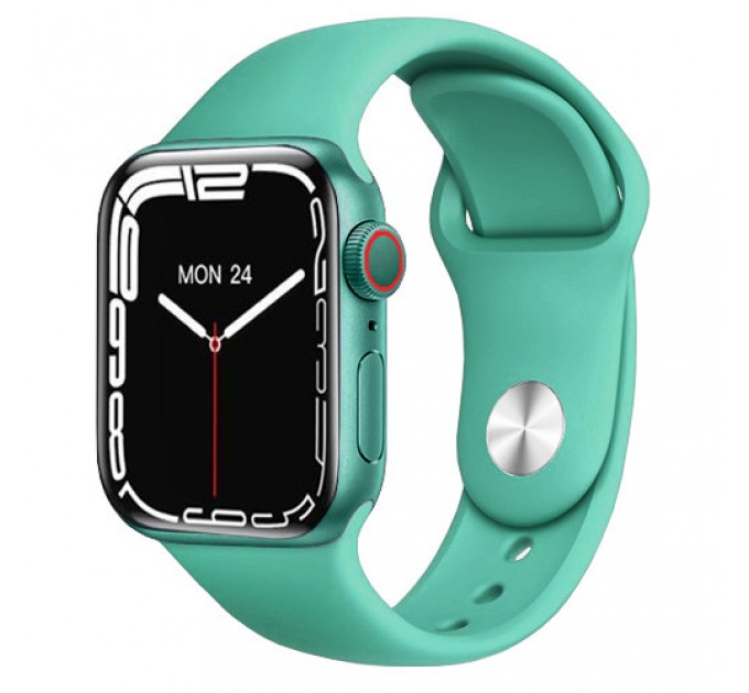 Smart Watch Series 7 Z37, 44 mm Aluminium, голосовой вызов, беспроводная зарядка, mint