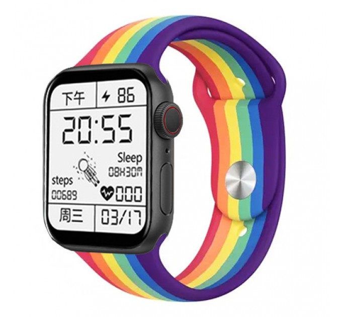 Smart Watch Series 6 Z32 PRO, 44mm Aluminium, 2 ремешка, yellow/color