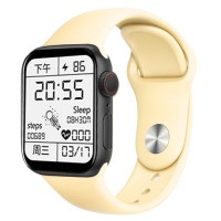 Smart Watch Series 6 Z32 PRO, 44mm Aluminium, 2 ремешка, yellow/color