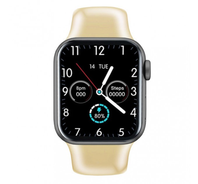 Smart Watch Series 6 Z32 PRO, 44mm Aluminium, 2 ремешка, yellow/color