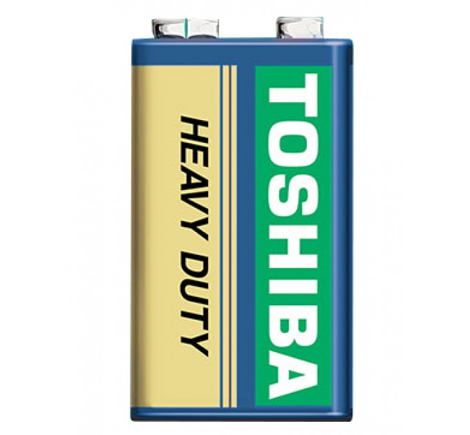 Батарейка Toshiba 6F22 коробка 1x1 шт