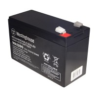 Свинцово-кислотная аккумуляторная батарея Westinghouse 12V, 9Ah, terminal F2, 1шт 94*65*151 мм