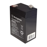 Свинцово-кислотная аккумуляторная батарея Westinghouse 6V, 4Ah, terminal F2, 1шт 101*48*70 мм