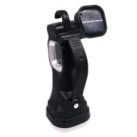 Фонарь Quantum кемпинговый перезарядный Stalker 3W LED + COB solar з USB