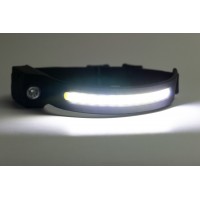 Фонарь налобний Westinghouse LED+COB WF218 акумуляторний з сенсором