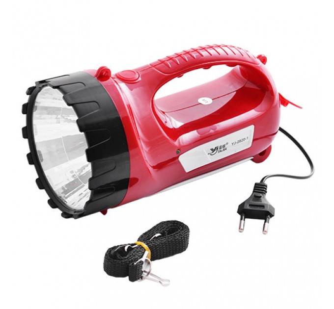 Фонарь переносной Luxury 2820, 1W+15LED, Li-Ion аккумулятор, ЗУ 220V