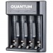Зарядное устройство Quantum Li-ion QM-BC3040 для Lithium 1.5V акум. AA/AAA 4-slot (USB)
