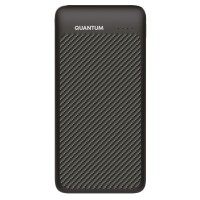 Универсальний мобильный аккумулятор Power bank Quantum QM-PB1010 black 10 000mAh  3.7V (2-USB)