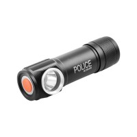 Фонарь налобный Police 2155-XPE, Li-Ion аккум., магнит, ЗУ USB